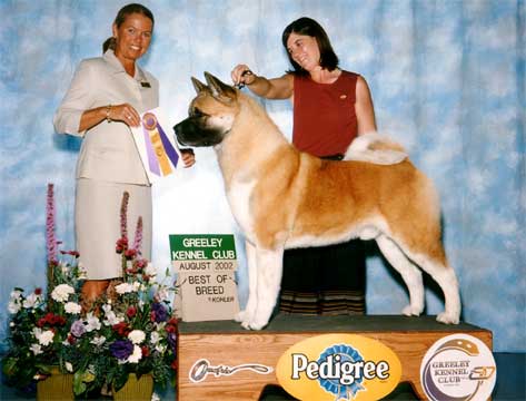 AKC CH Tuscanadeel's Big As Texas