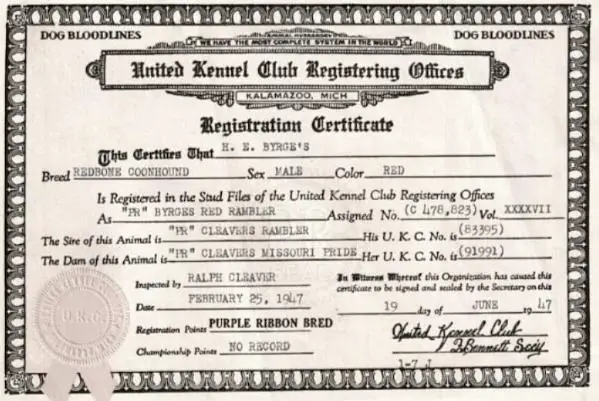 'PR' Byrges Red Rambler